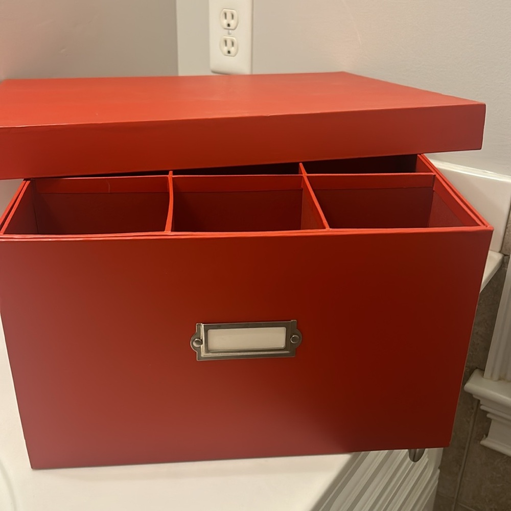 Pottery Barn Ornament Box
